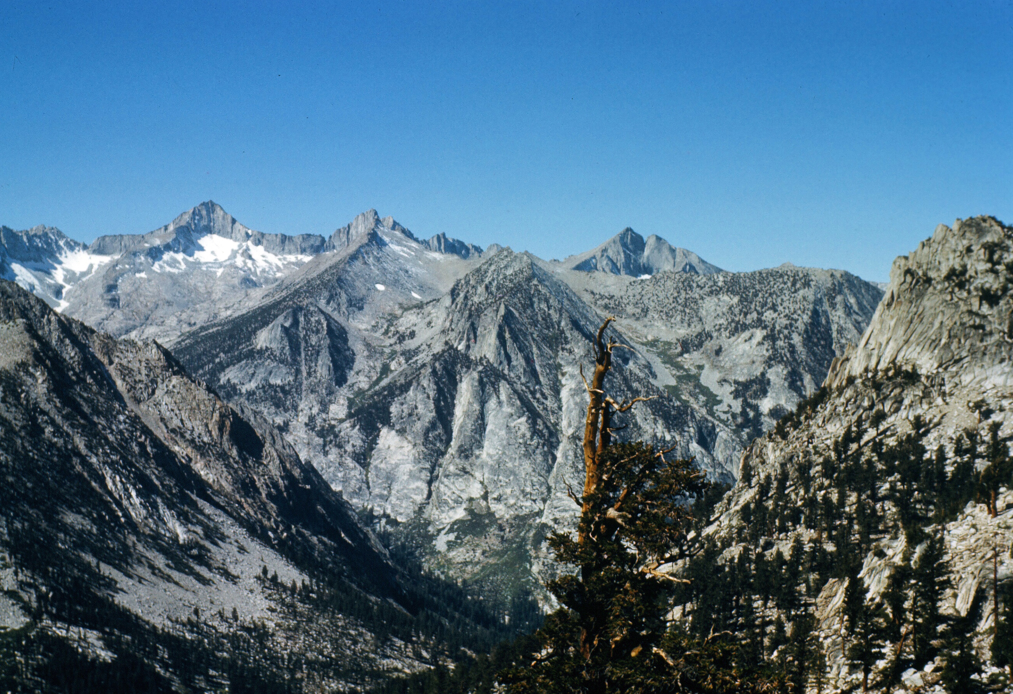 Mount Brewer, North Guard and Mount Farquhar