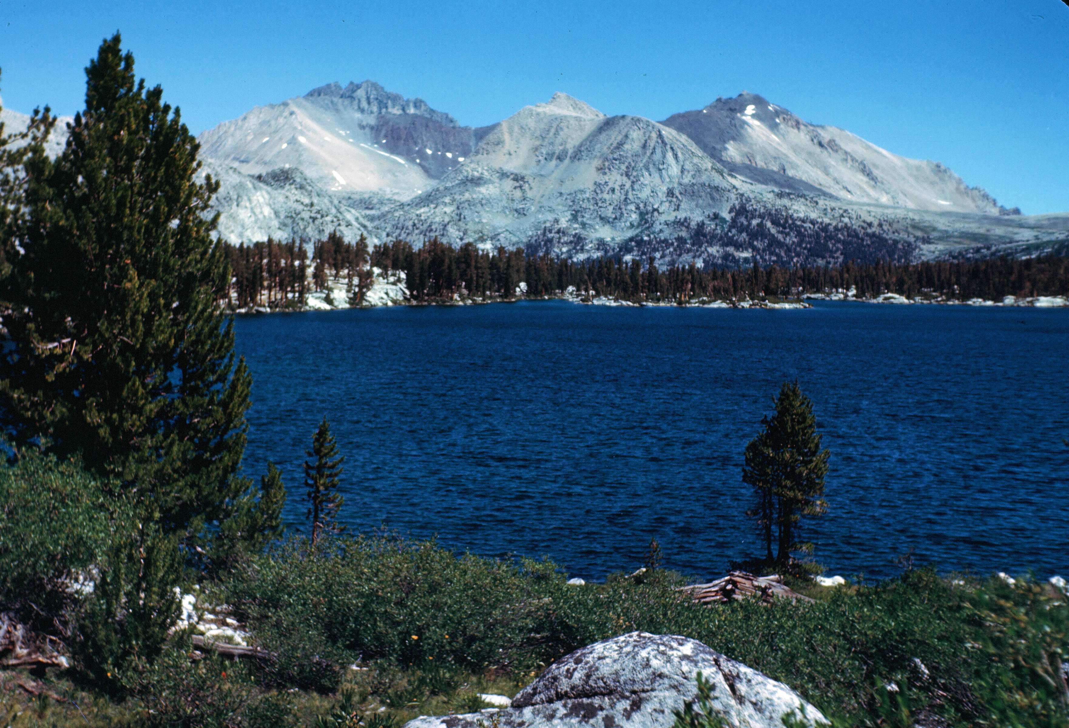 Bench Lake and Cardinal Mountain