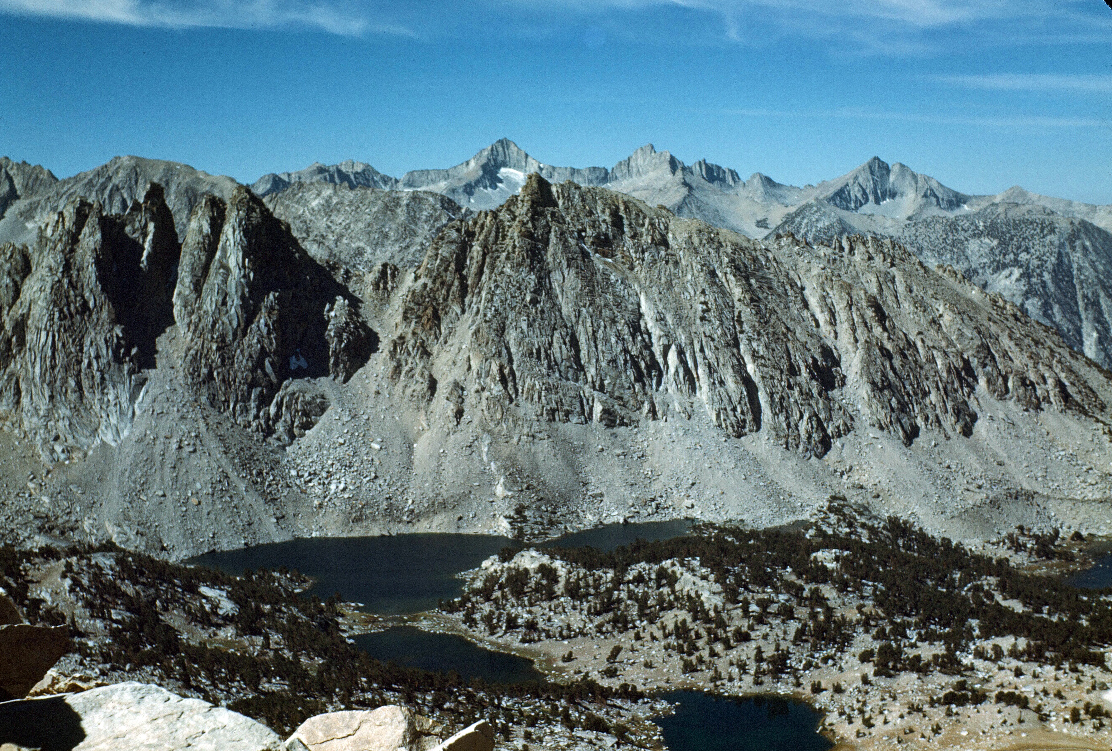 Kearsarge Pinnacles and Mount Brewer