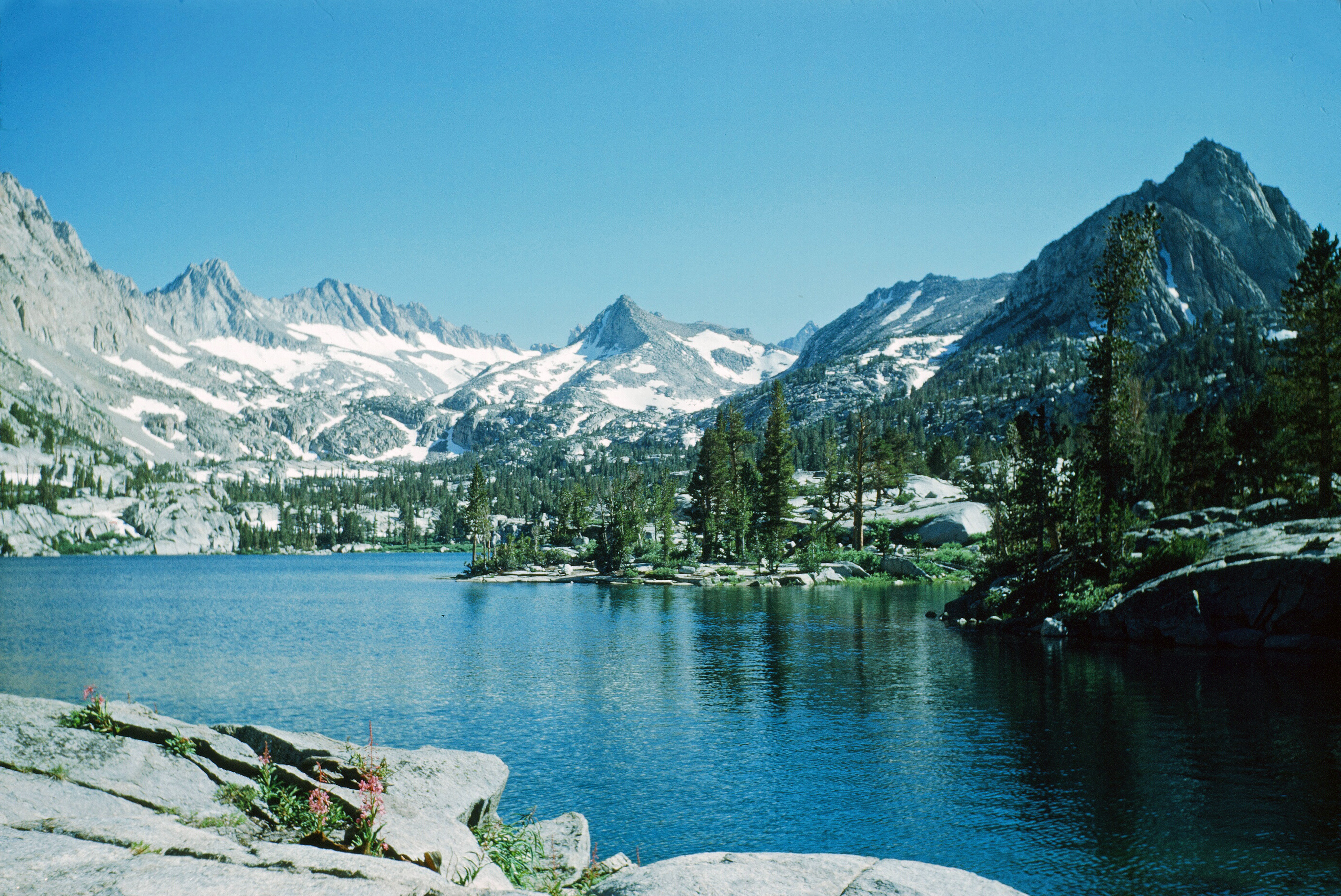 Blue Lake, south of Lake Sabrina