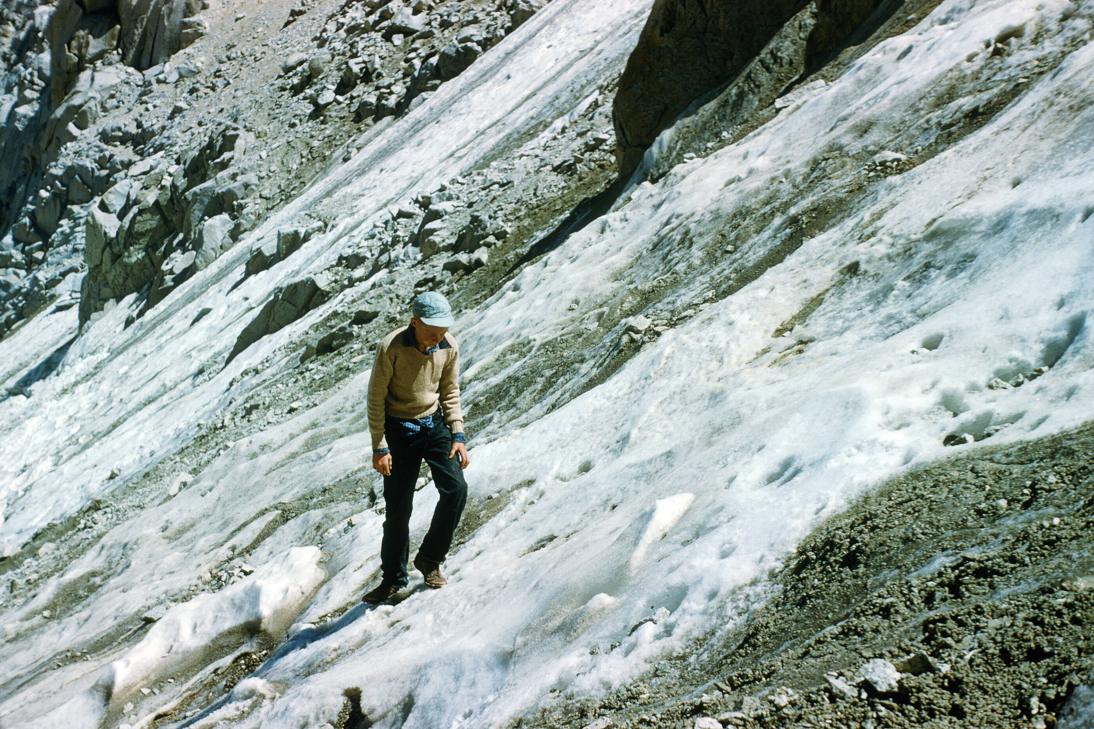 Ascending Mount Brewer