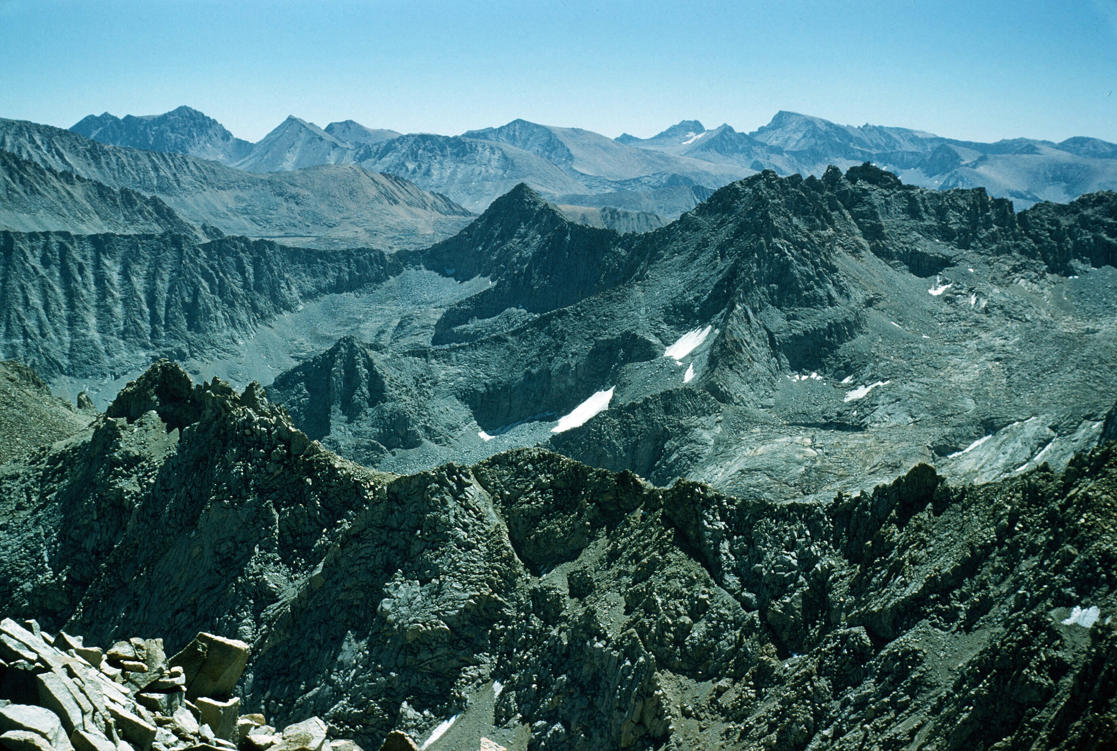 View from Mount Brewer summit